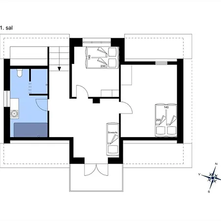 Holiday home Lk1397-lokken-norregade-30-a *